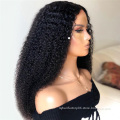 LSY 13x4 Brazilian Kinky Curly Hair Wig 150% Lace Front Human Hair Wigs For Women Black Color Remy Hair Lace Frontal Wig